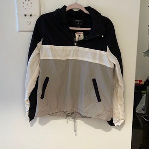 Quarter-zip Windbreaker